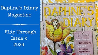 Daphnes Diary Magazine Issue 2 2024 Flip Through [upl. by Aileme]