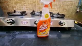 Mr Muscle kitchen cleaner [upl. by Mychal]