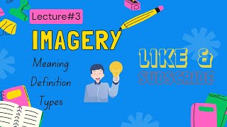 What is imagery in literature Types of imagery figure of speech [upl. by Gaye351]