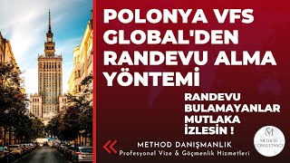 POLONYA VFS GLOBAL RANDEVU ALMA YÖNTEMİ  POLONYA VFS RANDEVU  VFS HIZLI RANDEVU  DANIŞMANLIK [upl. by Ayr167]