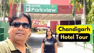 Best Budget Hotel in Chandigarh  Hotel Park View  Hotel Tour amp Buffet Breakfast vlog [upl. by Yrtnahc]