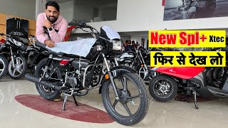 Hero Splendor Plus Xtec 2024 Model New Colour Price Mileage Review [upl. by Ddet]