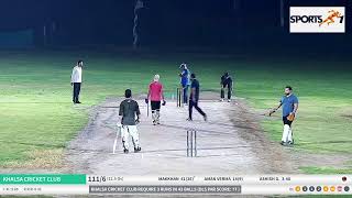 AMANGANI KNIGHT RIDERS VS KHALSA CRICKET CLUB [upl. by Kimberley]