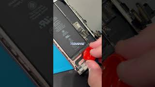 iPhone 7 degraded battery replacement shorts repair iphonerestoration [upl. by Pomcroy]