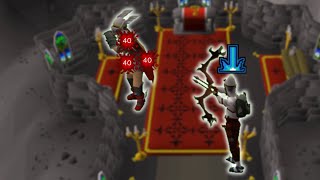 We Took Our DARK BOWS to DANGEROUS Multi Spots to Smite Big Ticket Items – OSRS Baby Pure PKing 10 [upl. by Calvina]