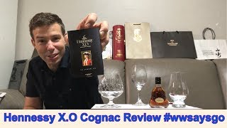 Hennessy XO Cognac Review with 3Glass Comparison WhiskyWhistle 202 [upl. by Rehpoitsirhc]