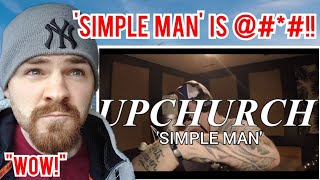 Upchurch quotSimple Manquot OFFICIAL COVER VIDEO REACTION [upl. by Llehcar465]