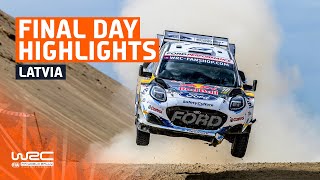 Final Day Highlights  WRC Tet Rally Latvia 2024 [upl. by Skees]