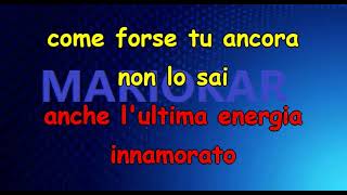 Gianni Morandi Innamorato karaoke [upl. by Grimbly]