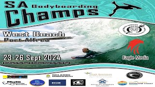 SA BODYBOARDING CHAMPS 2024  DAY 1 MONDAY 23 SEPT [upl. by Xymenes]