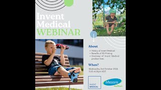 Invent Medical Webinar October 2024 [upl. by Enitsrik]