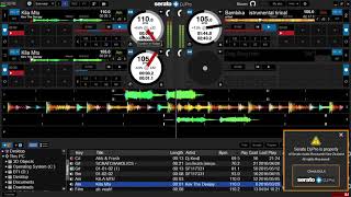 Serato DJ Pro 2 0 skin for virtual dj 8  4 decks [upl. by Carena]