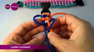 Ladder armband Paracord NL Nederlands [upl. by Nnaarual850]