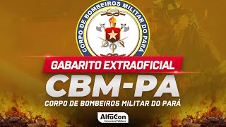 Concurso CBM PA 2024  GABARITO EXTRAOFICIAL  AlfaCon [upl. by Ladin]