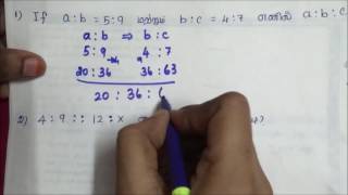 Tnpsc  Maths  Ratio amp Proportion in tamil  part 1 [upl. by Eenwahs]