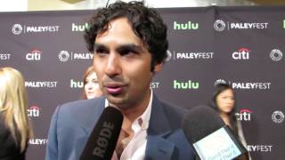 Paleyfest 2016  The Big Bang Theorys Kunal Nayyar [upl. by Tai]