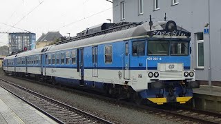 Tornádo ČD 460069070 na trati do Vsetína  27102023 [upl. by Voccola]