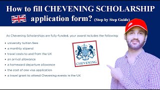 How to fill Chevening Scholarship application form Step by Step Guide [upl. by Haggerty]