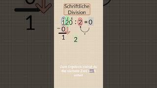 Schriftlich dividieren  leichterklärt maths mathematics education lernen tricks edutok [upl. by Edy]