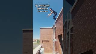 ♾️ Intentando hacer PARKOUR INFINITAMENTE Pero esto siempre ACABA MAL 😅 La Canción Infinita [upl. by Lula]