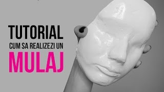 TUTORIAL Cum sa realizezi un mulaj  FACE CAST tutorial  Elena Nedelcu Makeup [upl. by Keg]