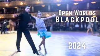 Giuseppe amp Dasha Nino amp Andra Pavel amp Viktoria I The Open Worlds Qr Final I Samba Blackpool I 2024 [upl. by Lleoj395]