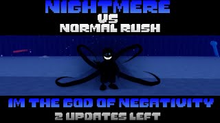 Nightmare sans vs normal rush sans funny boss rush sfbr [upl. by Nylikcaj]