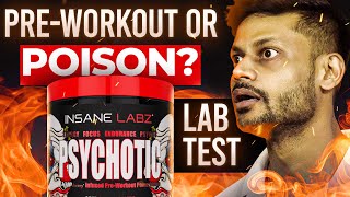 PSYCHOTIC PREWORKOUT LAB TEST REPORT  BIGGEST EXPOSE IN SUPPLEMENT INDUSTRY review fitness gym [upl. by Atinob]