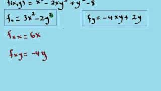 DERIVADAS PARCIALES DE SEGUNDO ORDEN 3 [upl. by Merna]