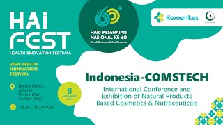 INACOMSTECH Intl Conference amp Exhibition of Natural Products Based Cosmetics amp Nutraceuticals [upl. by Martens]