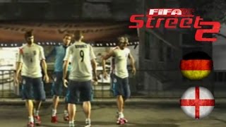 FIFA Street 2 Gameplay England vs Germany [upl. by Cedar]