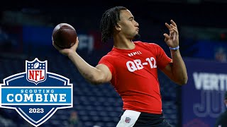 Best of Quarterback Workouts at the 2023 Scouting Combine [upl. by Geoffrey]