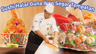 Lebih 20 Tahun Jadi Chef di Restoran Jepun Buat Sushi Guna Ikan Segar Tempatan Confirm Tak Hanyir [upl. by Eeroc601]