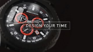 WatchMaster X Romanson  Real watch becomes smart for Gear S3 [upl. by Bittner]