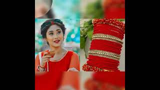 Naira dress vs same colour bangles 💞😊🦋💞 yrkkh naira shorts trending viral status video new [upl. by Alfonzo]