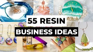 55 Resin Crafts to Sell  Handmade Business Ideas You Can Start From Home [upl. by Eelrebmyk]