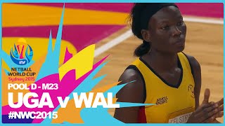 NWC15 I Uganda v Wales I M23 [upl. by Aba]