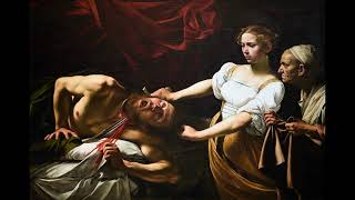 Caravaggio — Judith Beheading Holofernes — One Hour  Ultra HD — LED — 4K  brainkeys [upl. by Candra]