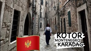 KOTOR GEZİSİKARADAĞMONTENEGROBLUE CAVEKOTORDA GEZİLECEK YERLERKARADAĞ GEZİSİPERASTBUDVA GEZİ [upl. by Anyd813]