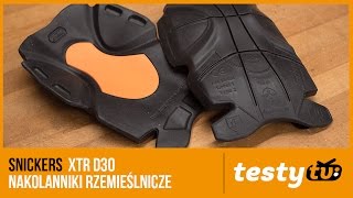 Snickers XTR D3O®  Nakolanniki rzemieślnicze [upl. by Rehprotsirhc]