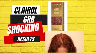 Clairol SoyPlex 6RR light Auburn Review A hair color at home [upl. by Nnaytsirk]