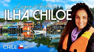 Tour de um dia na Ilha Chiloé  roteiro pela Região dos Lagos e Vulcões Andinos  Chile Ep2 [upl. by Horgan]