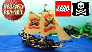 Lego Pirates 6271 Imperial Flagship 6271  Stop Motion Review [upl. by Asa]