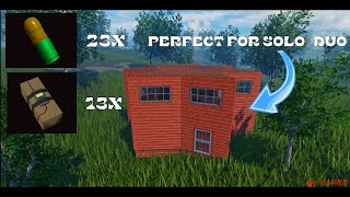 Perfect SoloDuo base  Lone survival [upl. by Prochora]