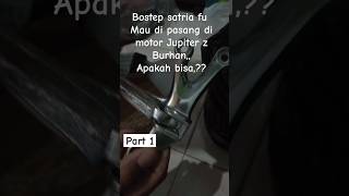 Apakah PNP  Motor Jupiter z Burhan pakai bostep Satria Fu jupiterZ jupiterz5tp [upl. by Allerym]