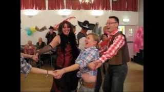 50th80th Birthday Barn Dance  Winterbourne Gloucestershire  JIg Mad Wolf Ceilidh Band [upl. by Gnous841]