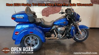 New 2024 Harley Tri Glide Ultra Trike For Sale Wisconsin [upl. by Caputo]