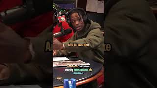 Travis Scott Talks About Meeting Kendrick Lamar 😂 [upl. by Hcire]