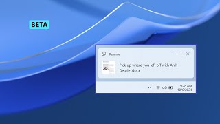 Windows 11 Build 226354515 New Resume Feature Fixes Explorer Address Bar Overlapping  More [upl. by Jr]
