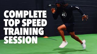 Top Speed Training Session Breakdown [upl. by Dierolf]